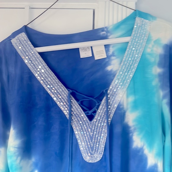 Inc Beach tie dye coverup size Medium - Picture 3 of 6